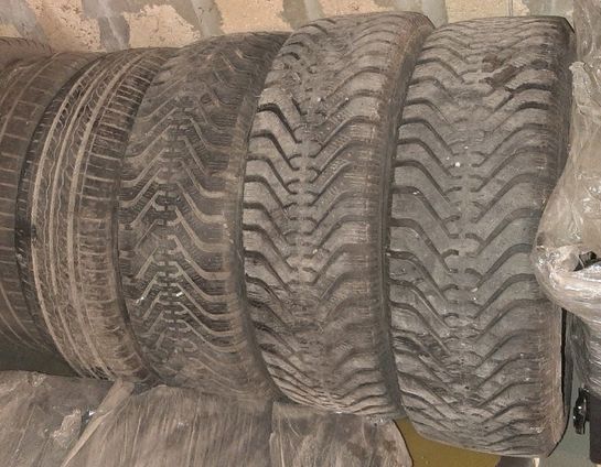 Продам диски литье R15 5*114.3 enkei с зимней резиной goodyear