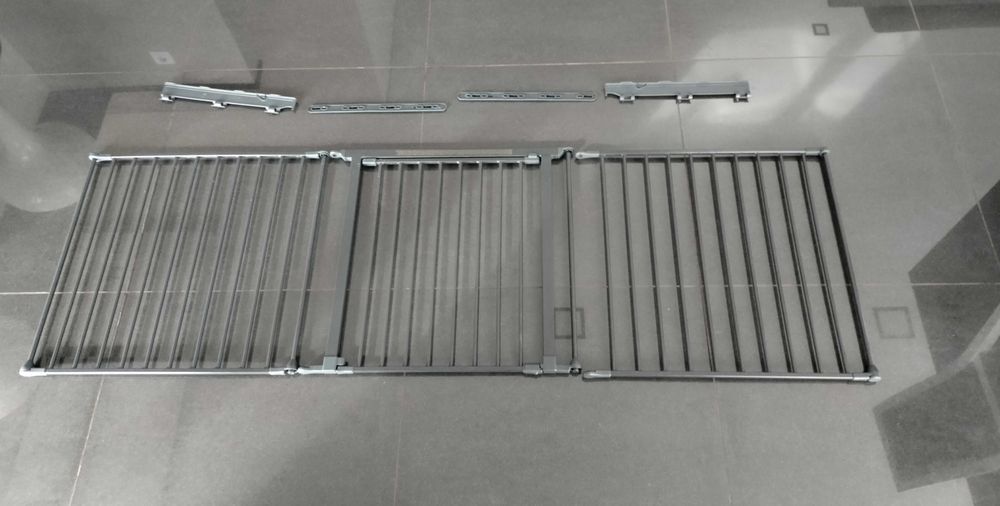 Barreira proteção preta, extra larga 1.80m