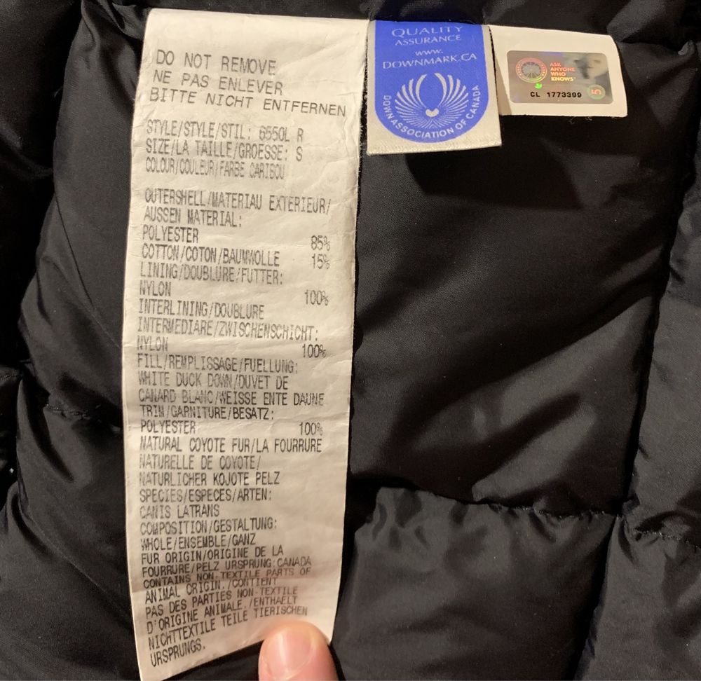 Жіноча парка для лютих морозів Canada Goose trillium parka 6550l