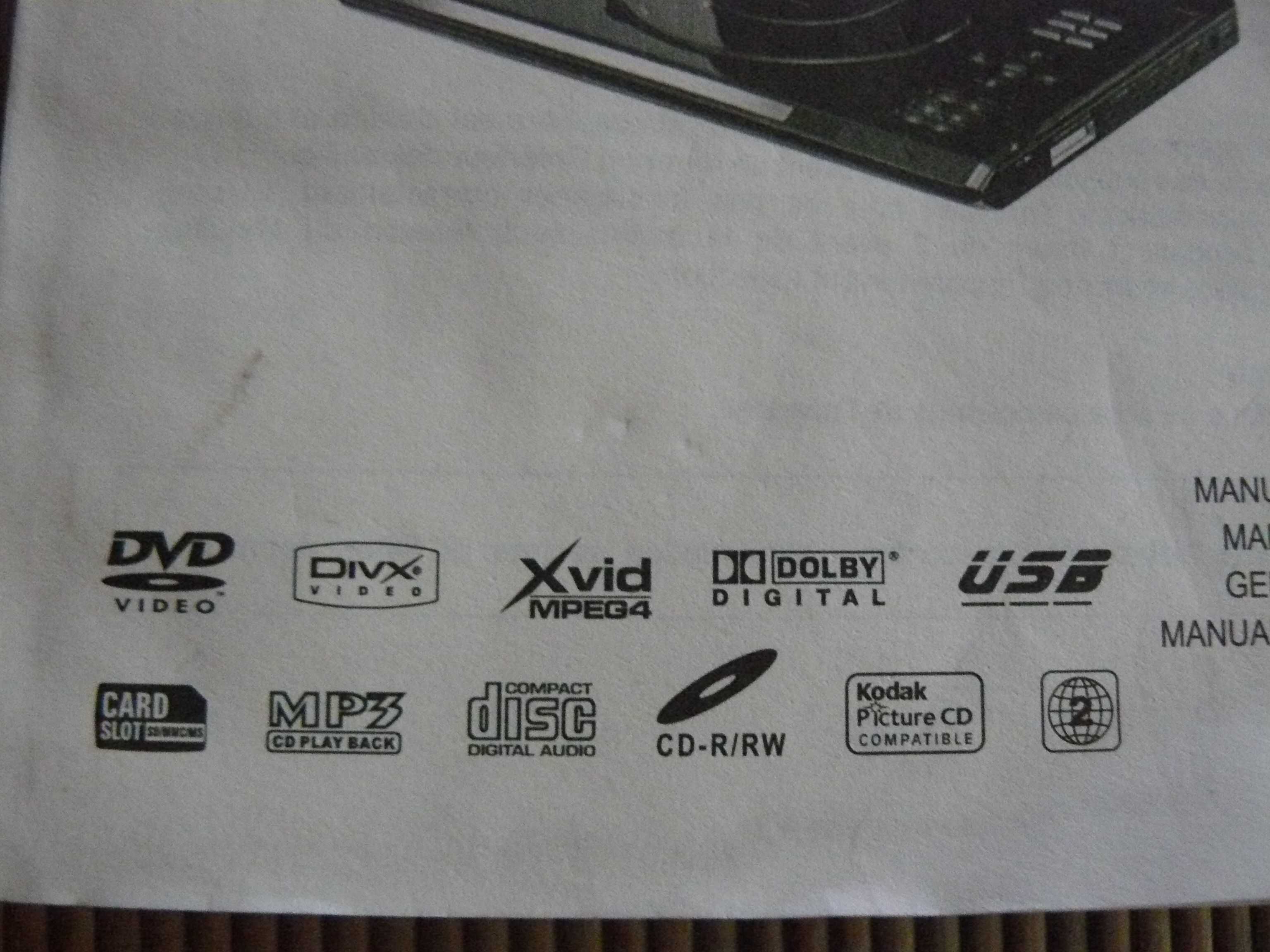 Odtwarzacz z ekranem dvd SCOTT  9 cali z usb , zasilanie 230/12 wolt