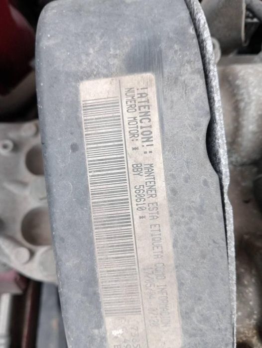 MOTOR COMPLETO SEAT IBIZA REF. BBY