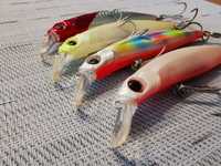 Lote de 4 jerkbaits JACKSON ARTIST FR 105MM