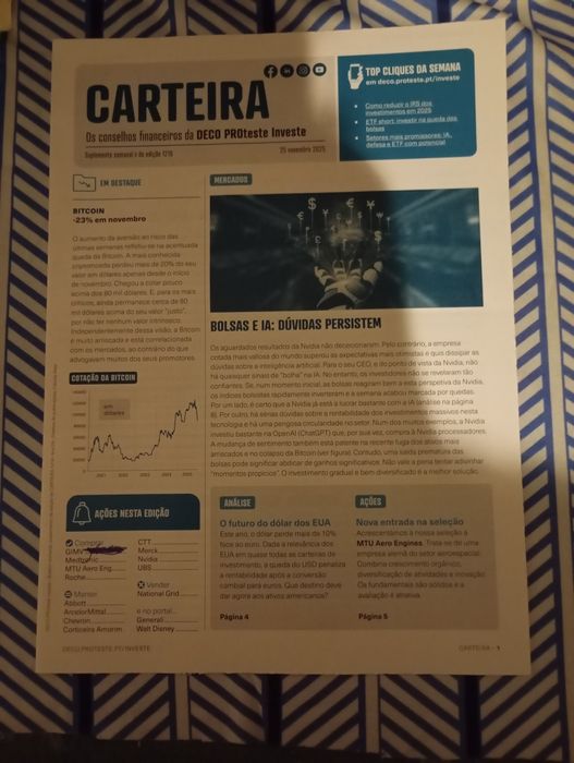 Revista semanal deco PROTESTE 25 Novembro 2025