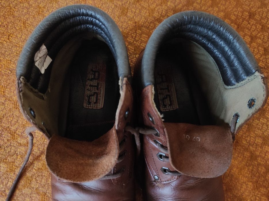 Ботинки "A. T. C.", 100 %оригинал, нат. кожа., пр-во Португалия, р. 45