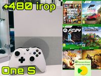 Акція! Xbox One S 500Gb/1Tb + 480 ігор Магазин Гарантія