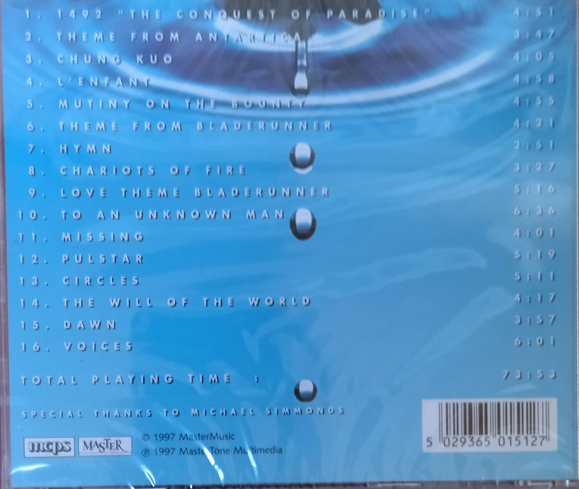 Cd Vangelis фирменный