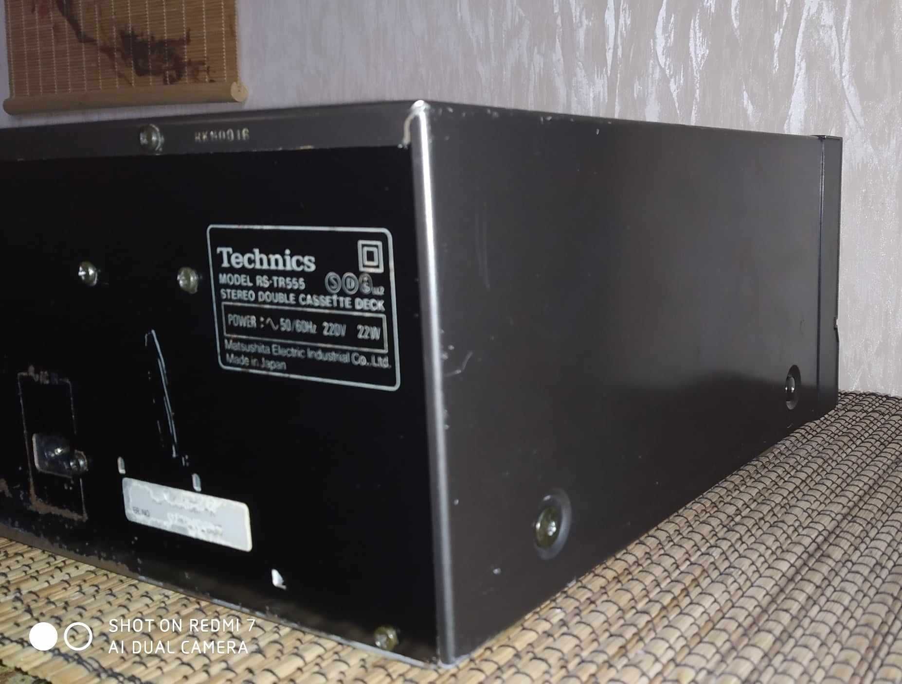 Кассетная Дека Technics rs-tr555 /  DBX / Dolby B. C /