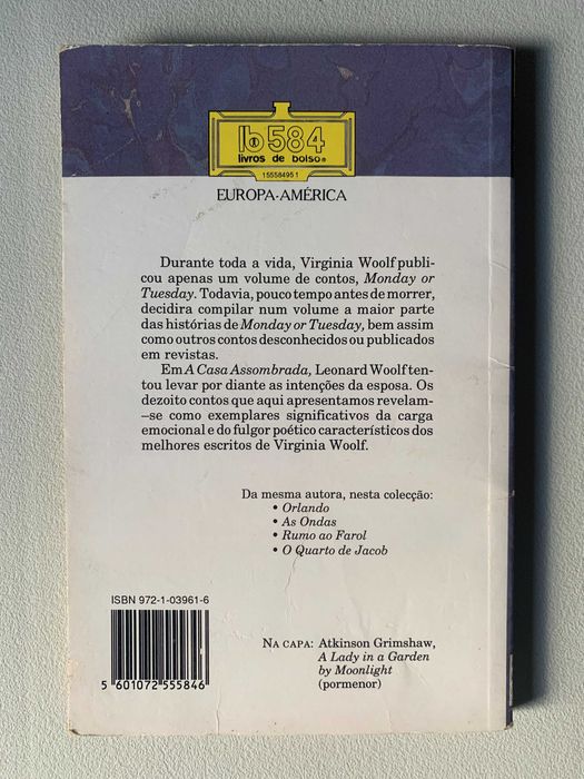 A Casa Assombrada, de Virginia Woolf