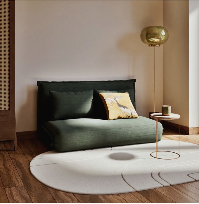 Sofá-cama clic-clac (Maisons du Monde)