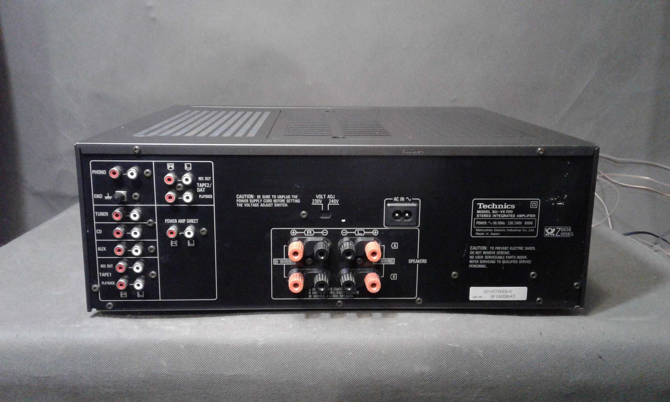 TECHNICS SU-VX700,mocny wzmacniacz stereo