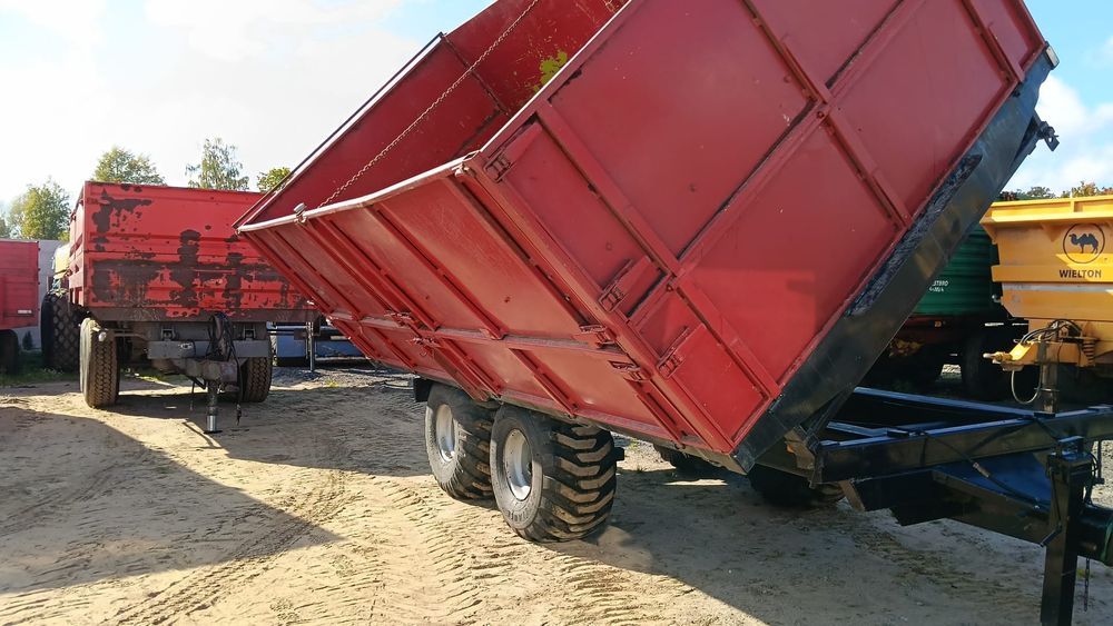 Przyczepa tandem  rolnicza tandem kimadan .  Warfama>  pronar 12 ton