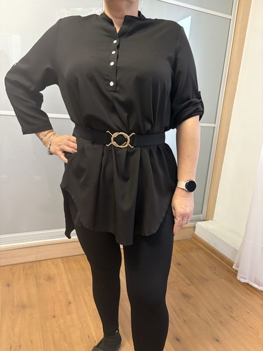 Elegancka koszulowa tunika