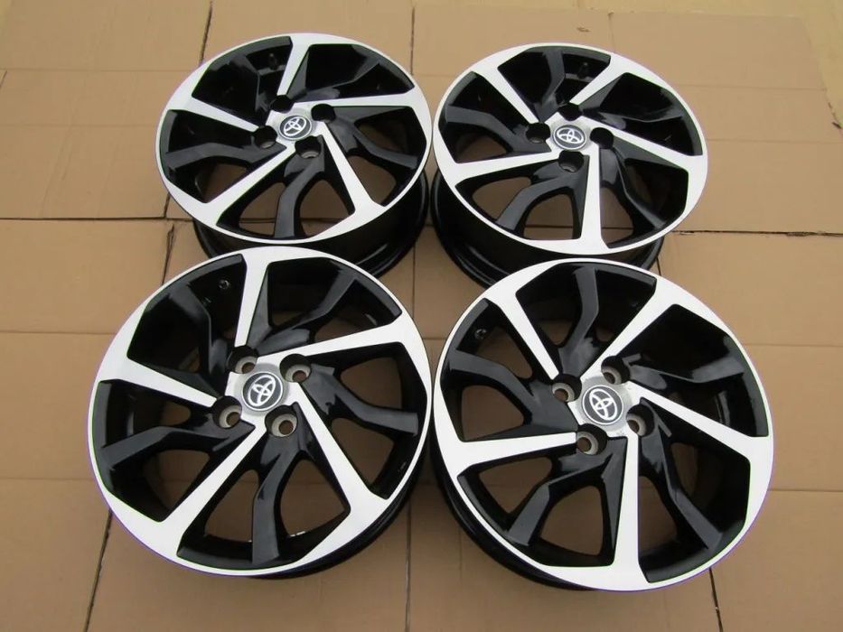 4x Felgi 16 Toyota Yaris II III IQ 6j 4x100 ET48 / + czujniki TPMS