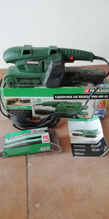 lixadeira elétrica de cinta Parkside PBS 600 A1,