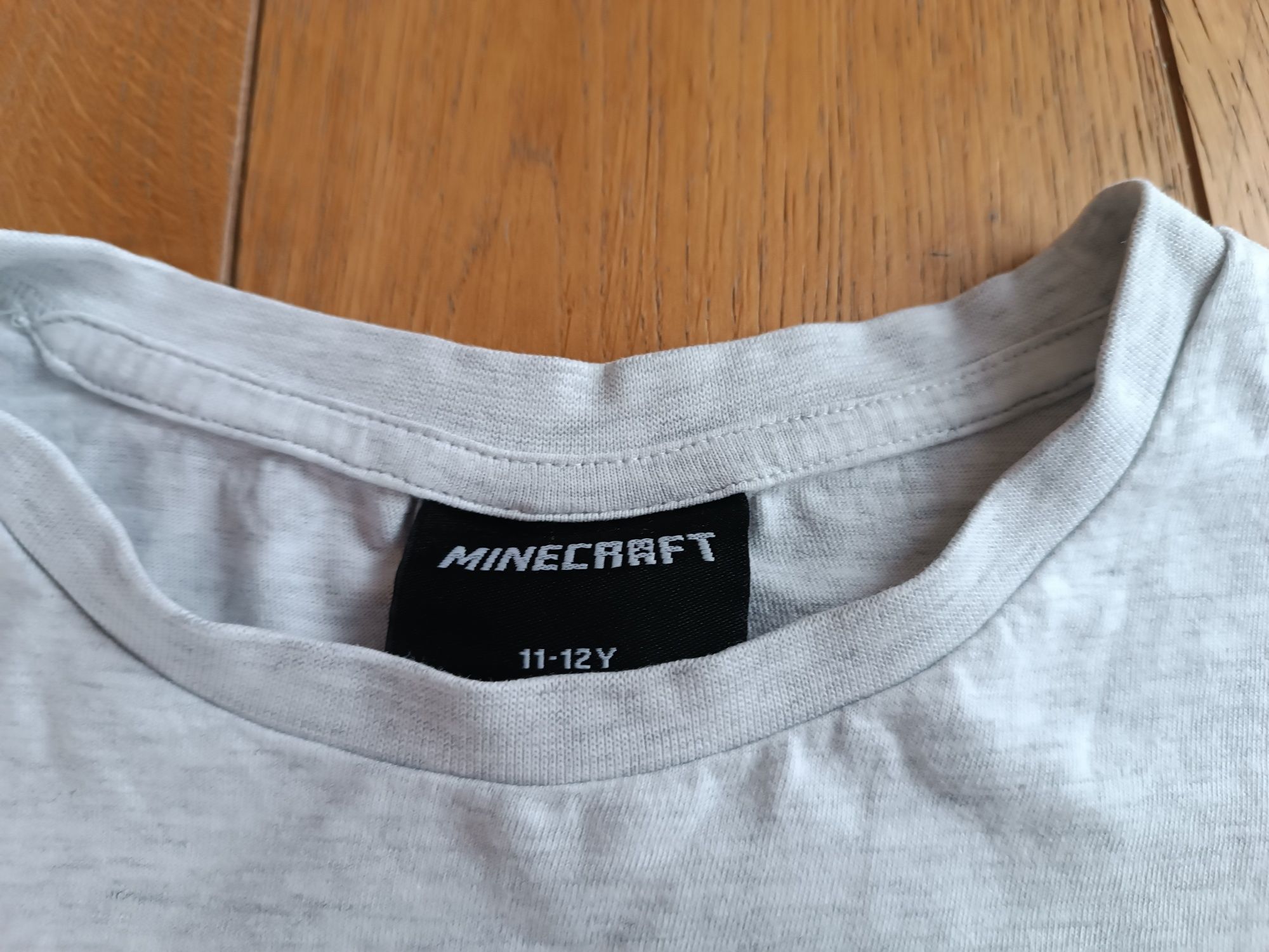 Koszulka t-shirt r. 146 Minecraft cekiny