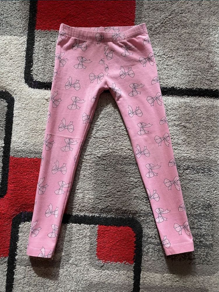 3 x legginsy r.110 dla dziewczynki