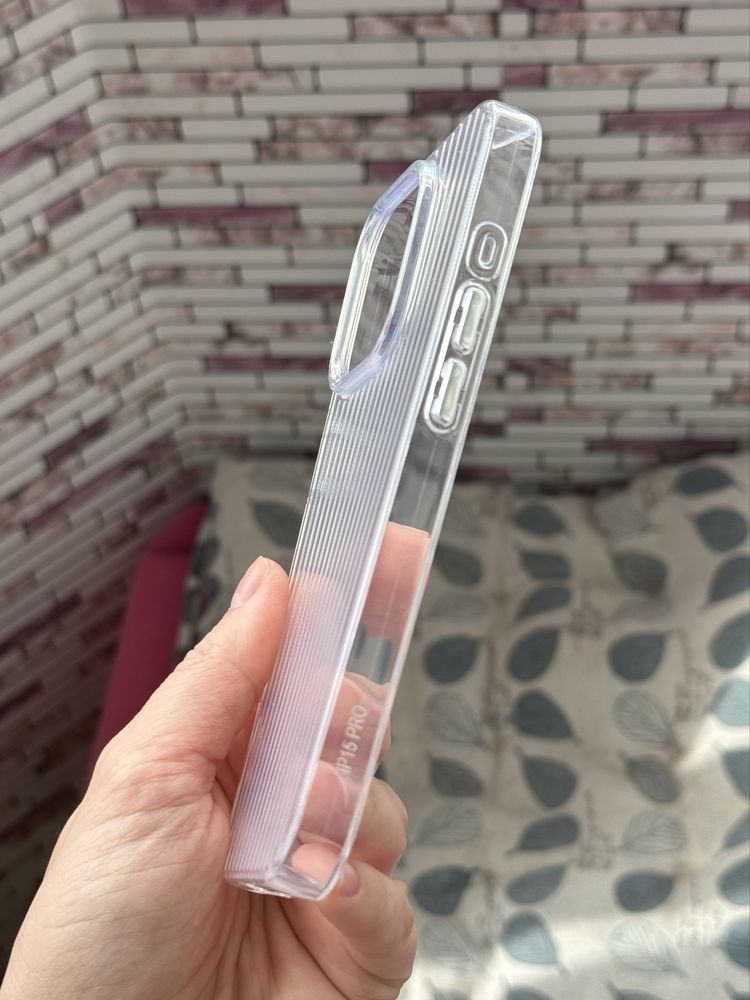 Прозорий чохол iPhone 15 pro