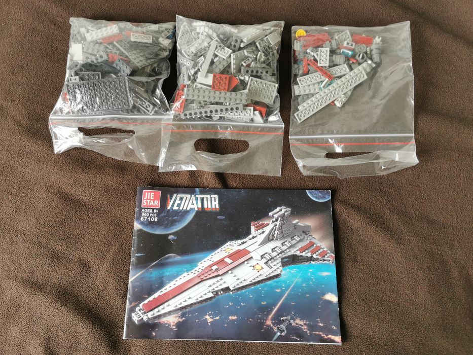 Star wars - venator - tipo lego