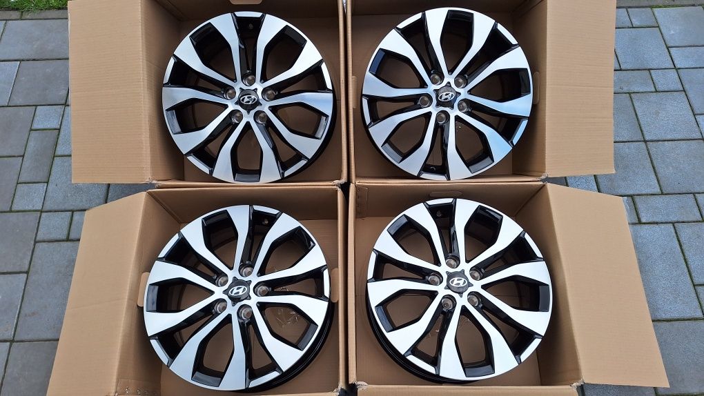 Nowe Alufelgi 5x114,3 R17 Hyundai Tucson i30 ix35 i40 Kia Sportage