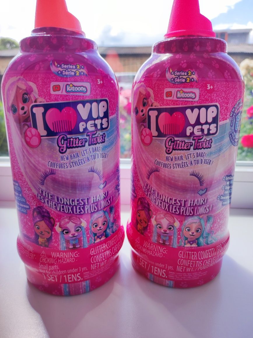 IMC Toys VIP Pets Surprise Hair Reveal - Series 2 Glitter Twist