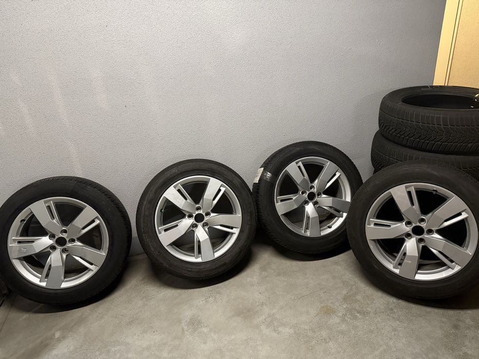 Komplet felgi z oponami  19” 5x112 z Audi Q5