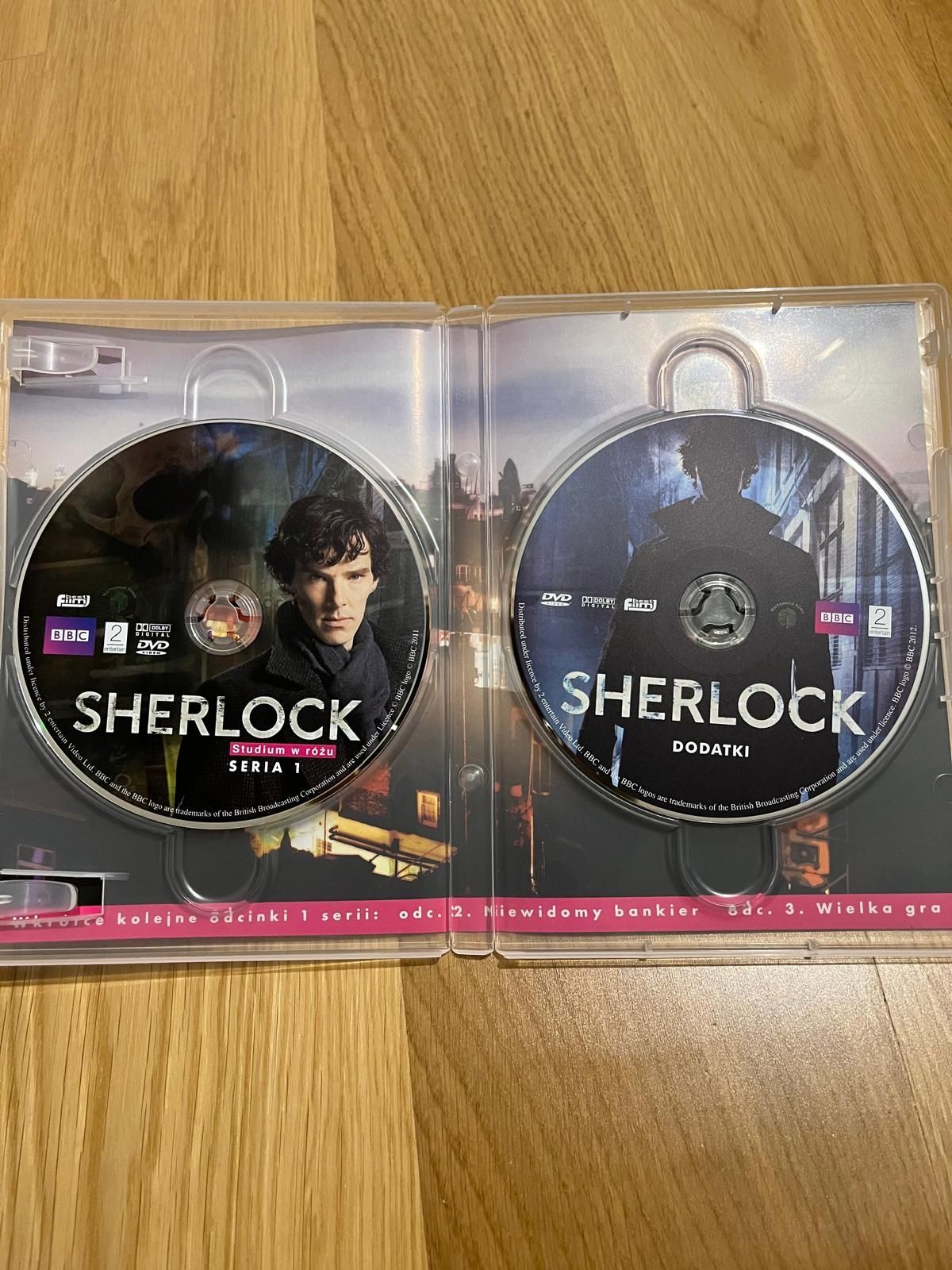 Seria Sherlock 1-3 + odcinek specjalny