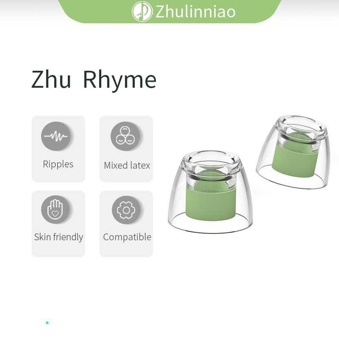 ‼️ Zhulinniao Zhu Rythme (SML) - сменные насадки, силиконовые амбушюры