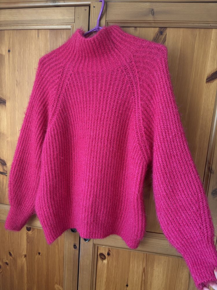 Sweter fuksja r.uniwersalny