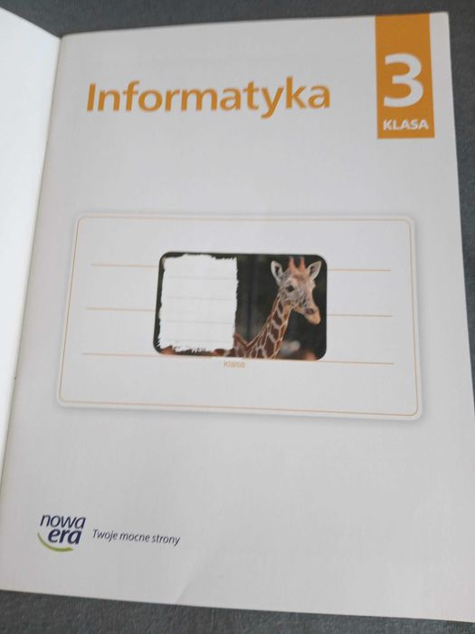 Informatyka klasa 3 SP ćwiczenia – Nowa Era