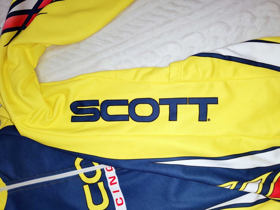 SCOTT Racing Team piękna 100% oryginalna bluza rowerowa XL