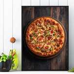 plakat pizza, plakat reklamowy pizza, obraz pizza, pizza