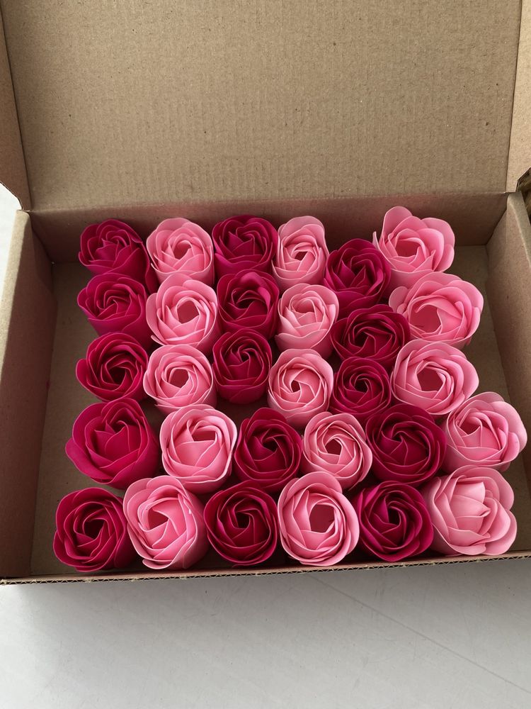 Розы мыльные розы набор из мыла