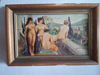 Quadro com figuras femininas