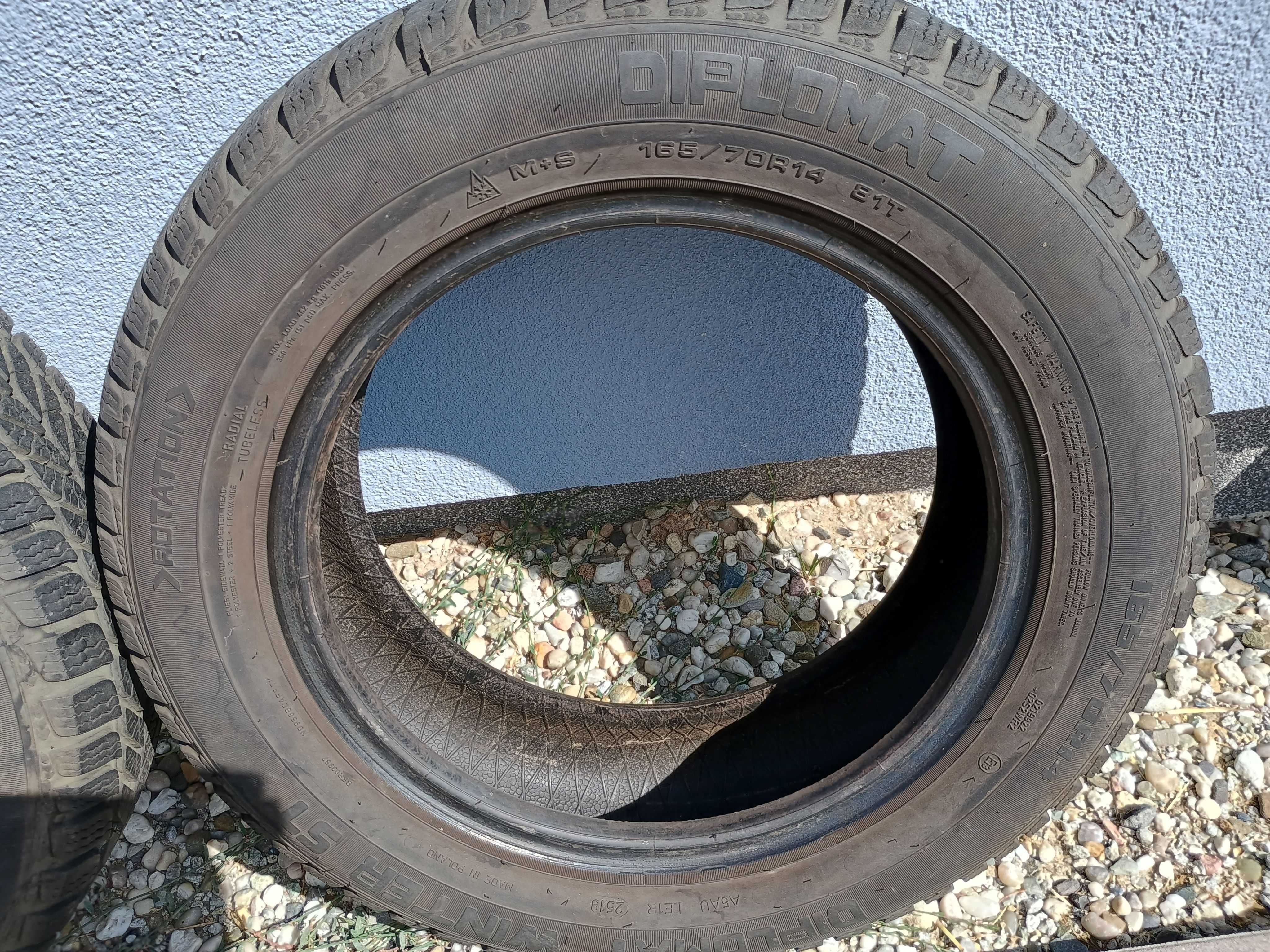 Opony zimowe Diplomat Winter ST 165/70 R14, DOT 2019 – 2 sztuki