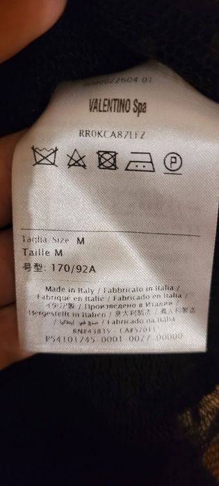 Czarny swetr Valentino rozmiar M