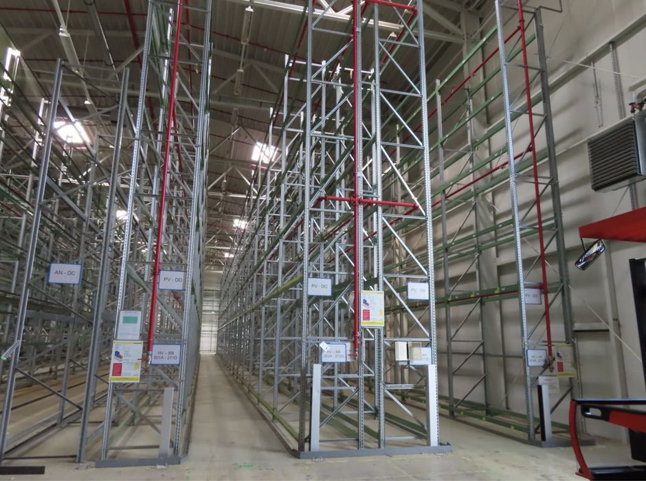 Regal paletowy magazynow sklepowy przemyslowy metalowy