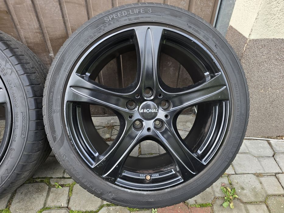 Felgi z oponami 255/40R19 Acura TLX 5x120 Honda Civic Type R CR-V 6 VI
