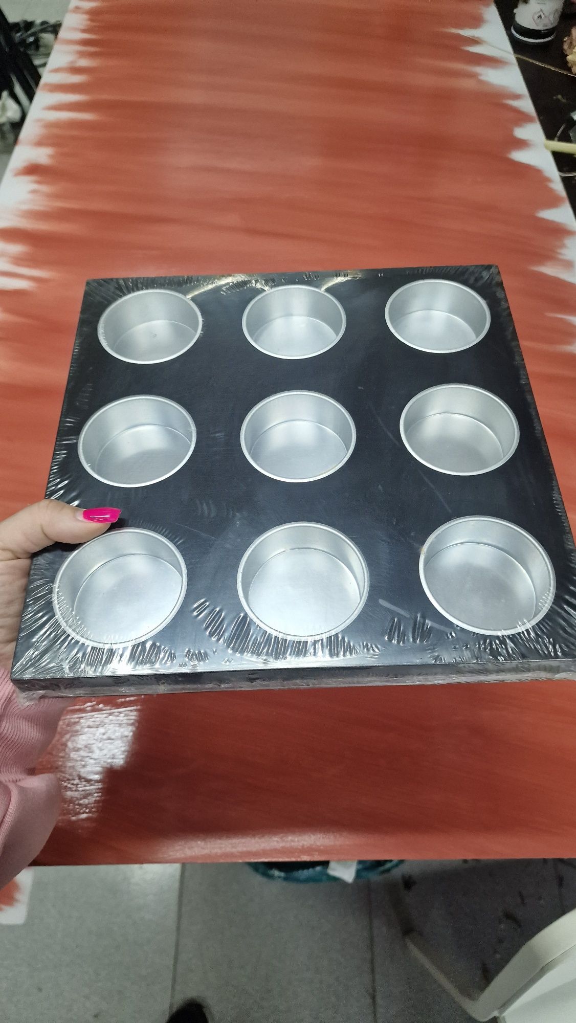 Porta velas selado nunca usado Ikea formato quadrado para 9 velas