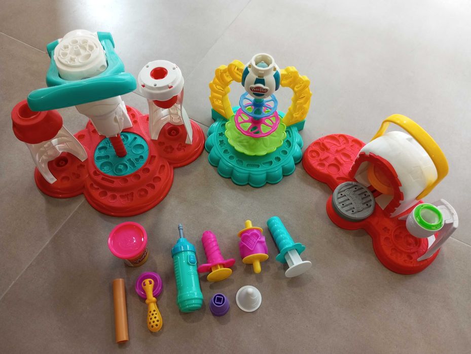 Play doh - equipamentos e acessórios