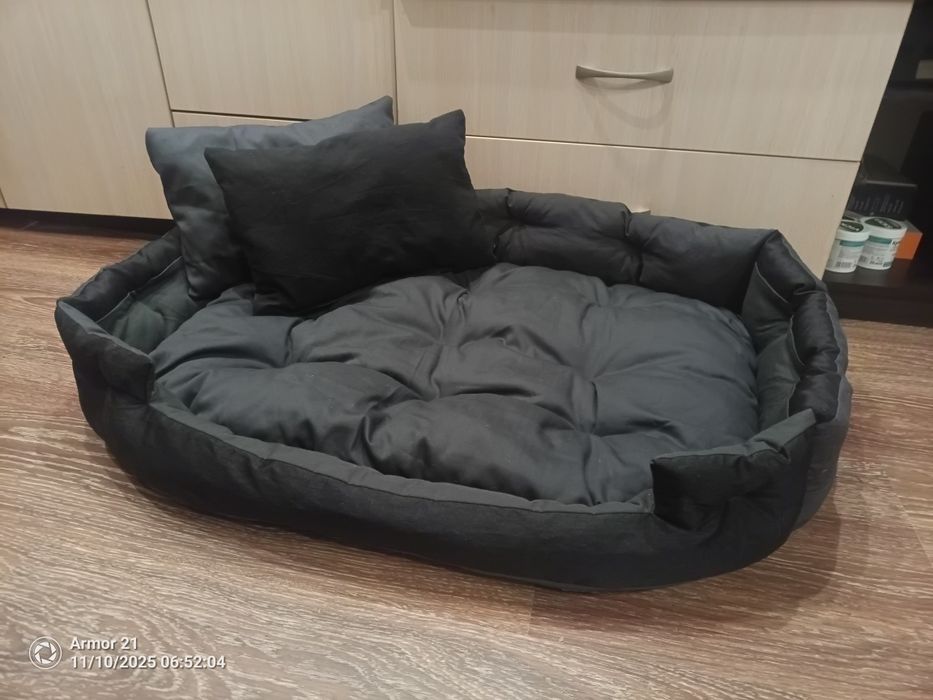 Лежак для крупных пород собак самопошив  размер 1 метр -70