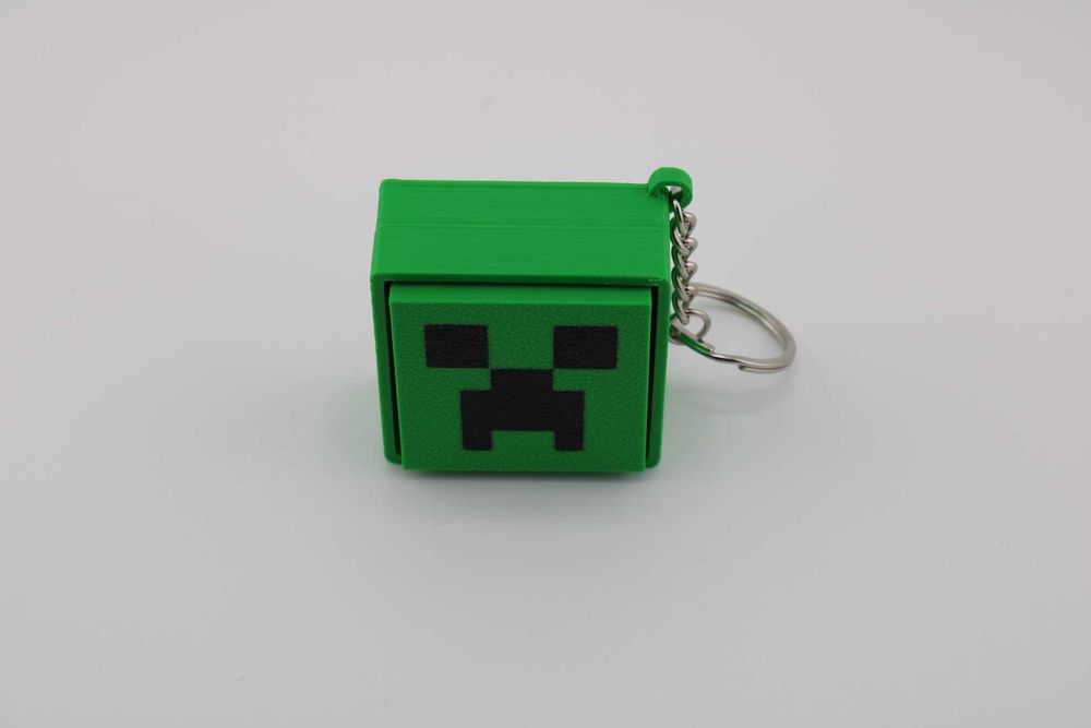 Brelok na klucze Minecraft czytaj opis