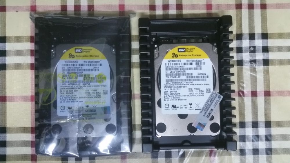 HDD WD3000HLHX VelociRaptor, 300 Gb, 10.000 Rpm