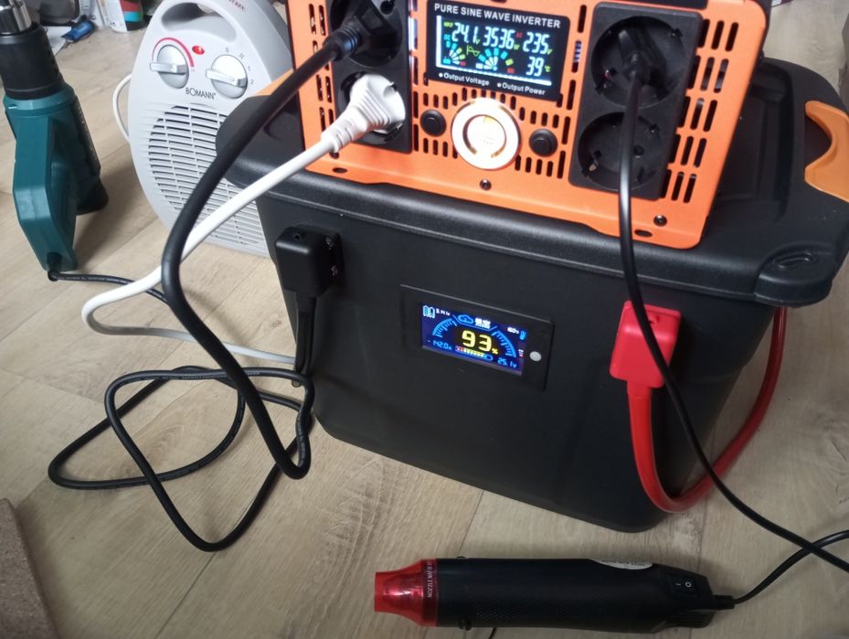 Інвертор 10 кВт / 5 кВт від 24 / 48 вольт