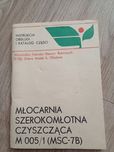 Instrukcja obsługi I katalog części Młocarnia szerokomłotna czyszcząca