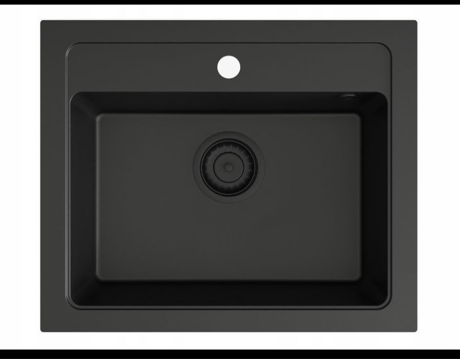 Zlewozmywak granitowy jednokomorowy 580x480