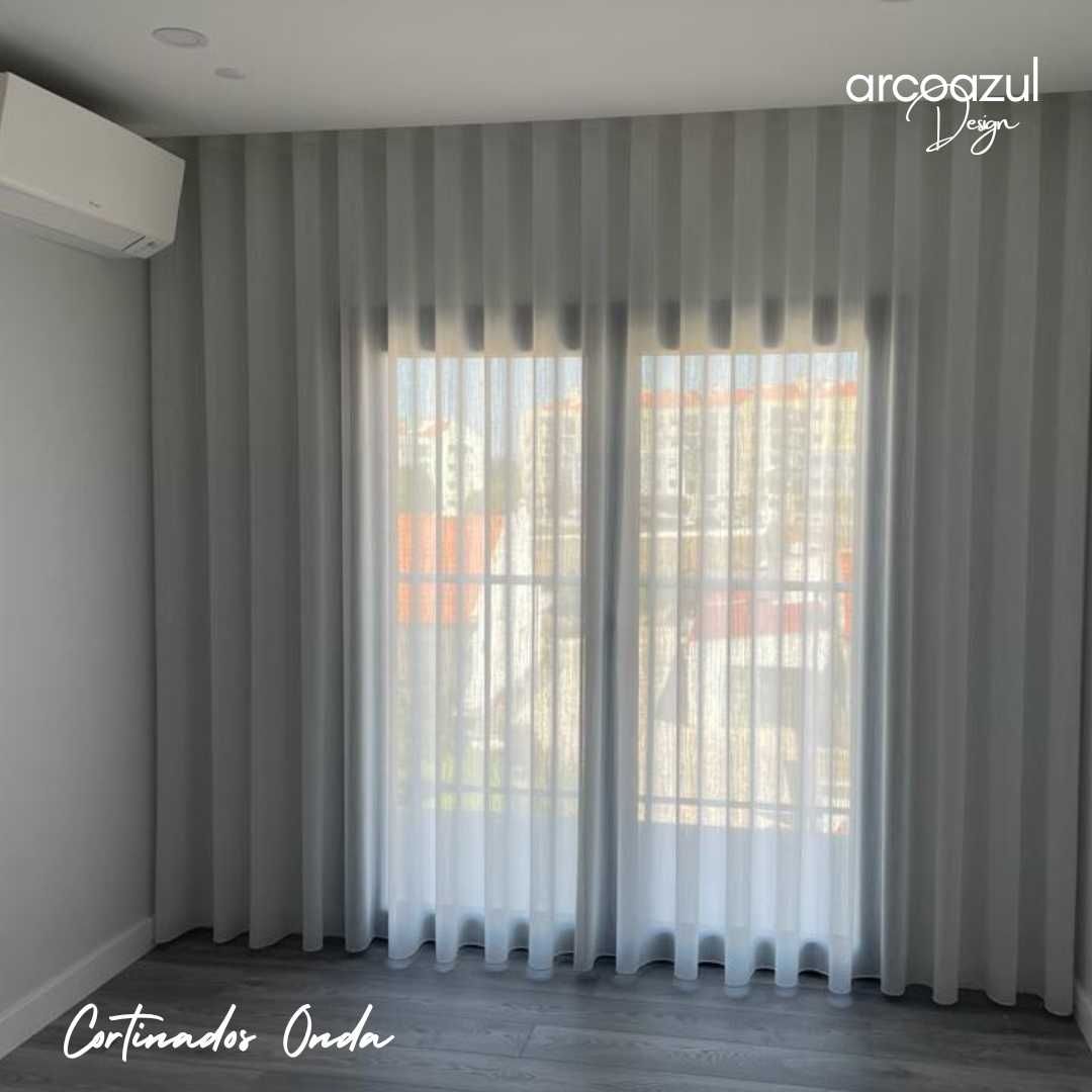 Cortinados por Medida Ondas Perfeitas By Arcoazul