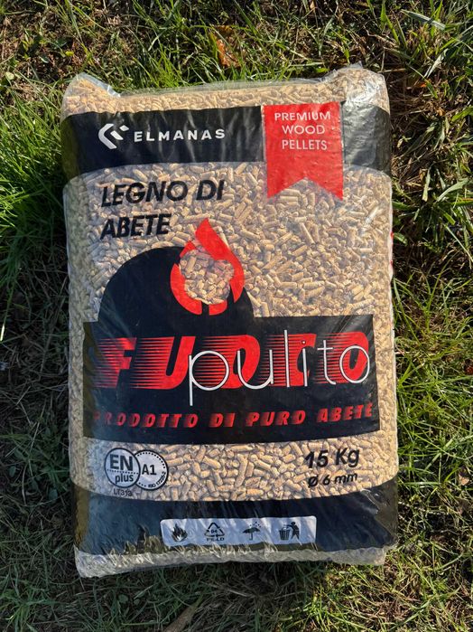 pellet drzewny Strielciu Granules 1050 kg 70 worków 1350zł/t z dowozem
