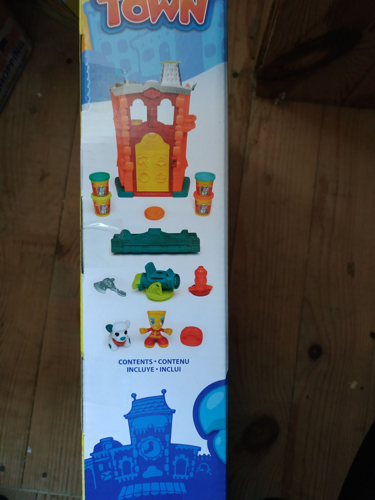 Набор плей до пожарная станція play doh