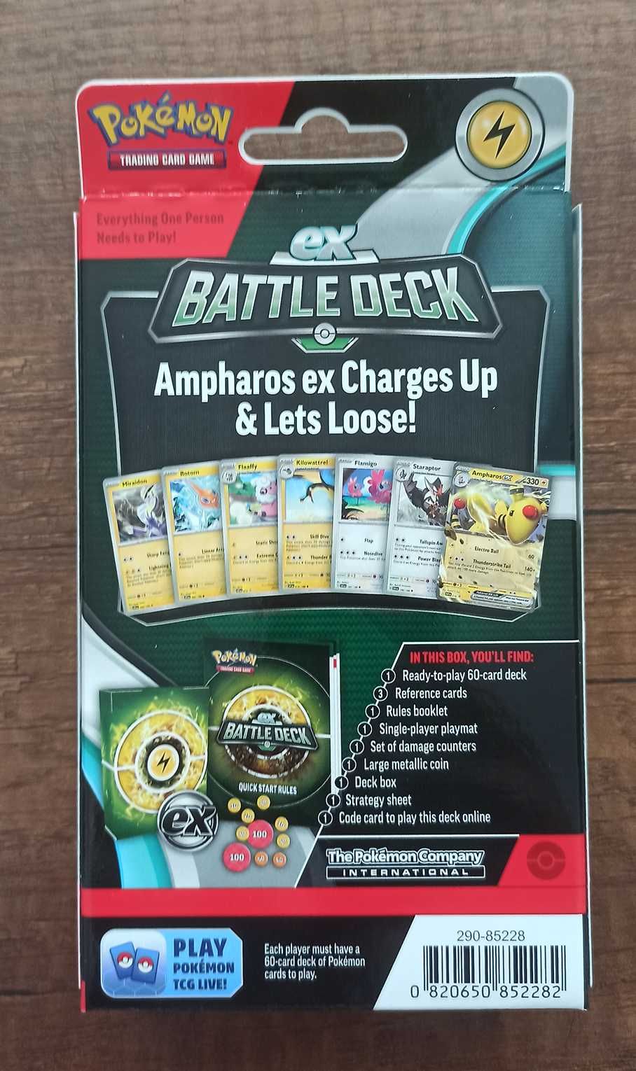 Pokemon TCG:  Ampharos ex Battle Deck(Покемон TCG стартова колода)