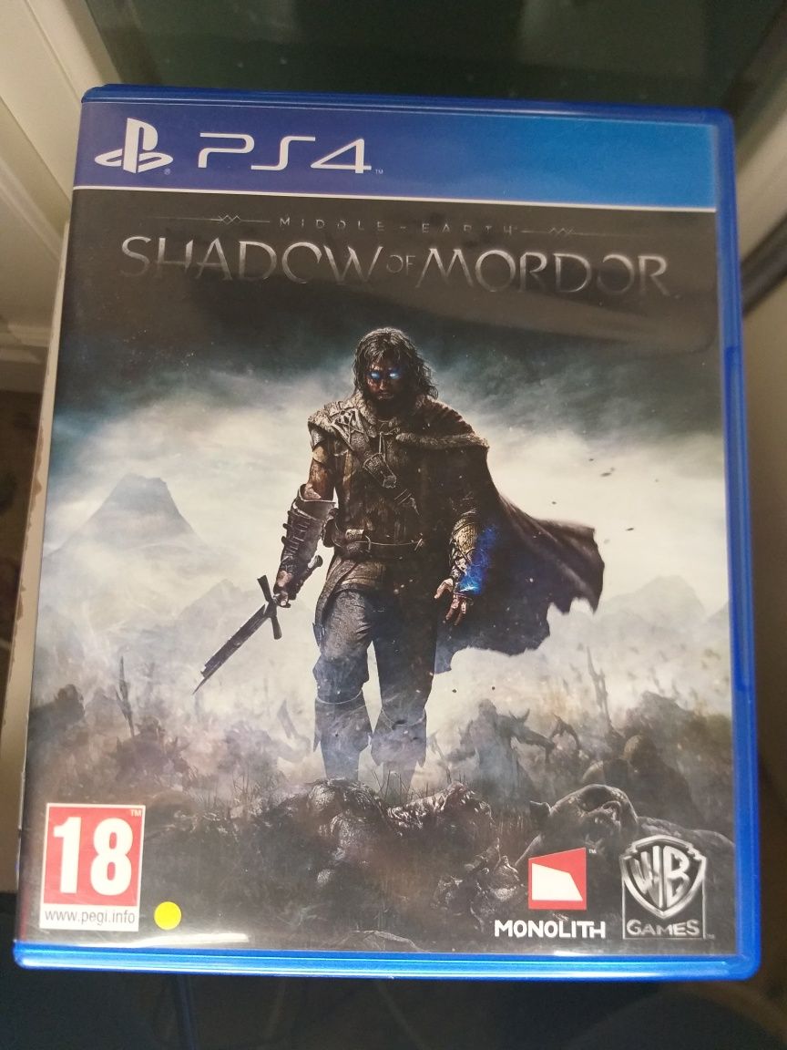 Gra Shadow of Mordor PS4 pudełkowa płyta PlayStation 4 ENG